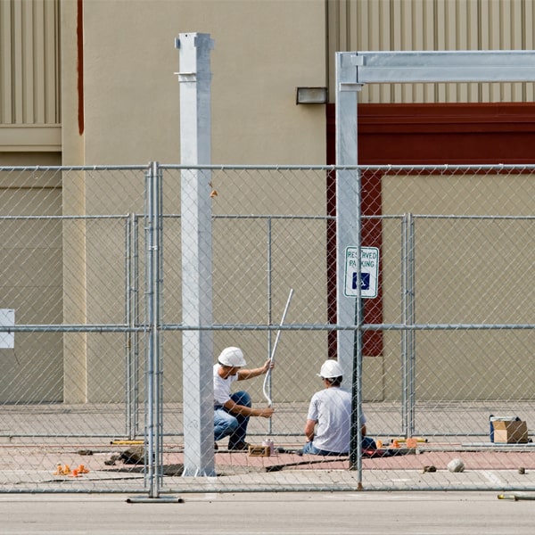 how long can i lease the temporary fence for my construction site or event in Trafalgar Indiana